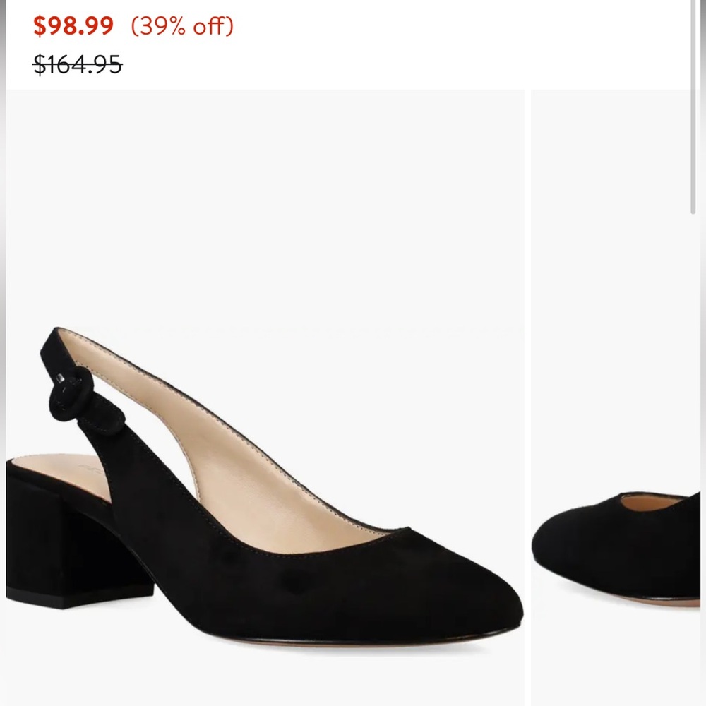 Pelle Moda Adjustable Sling Backs - image 1